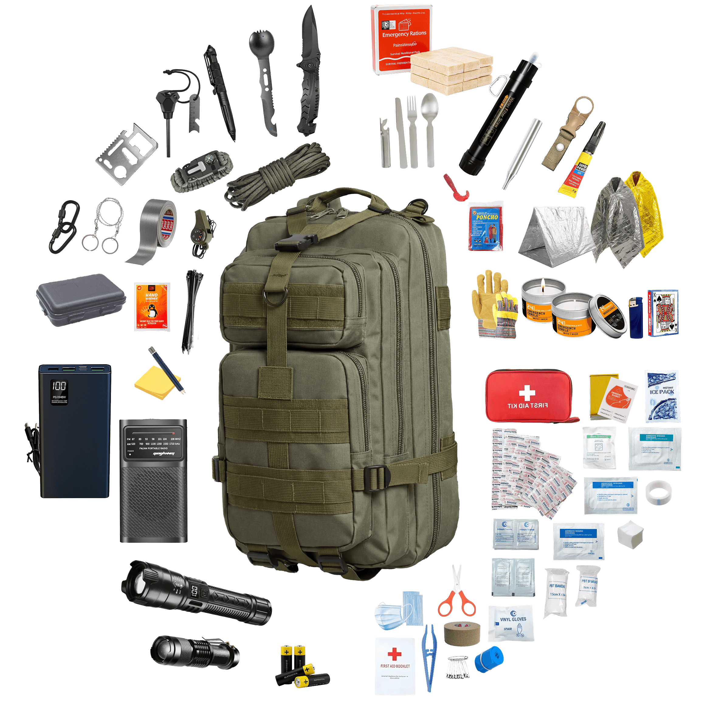 Prepper Back Pack PREPORA | Emergency Survival Backpack